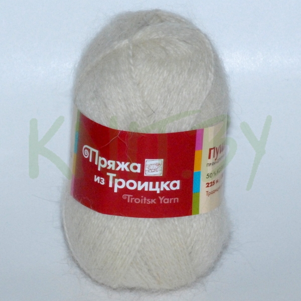 Пряжа Пушинка ванильный