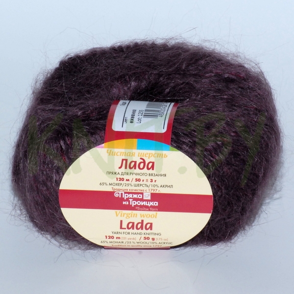 Пряжа Лада ежевика