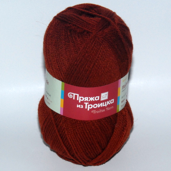 Пряжа Подмосковная коньяк