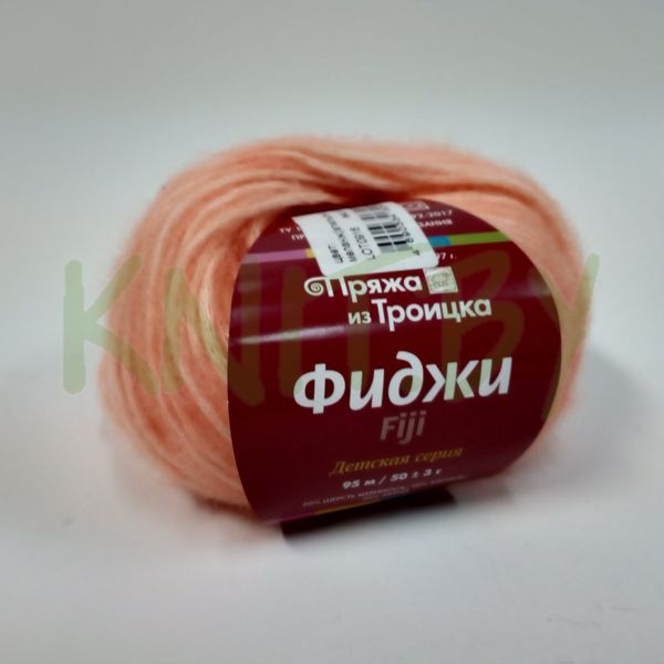 Пряжа Фиджи меланж апельсин