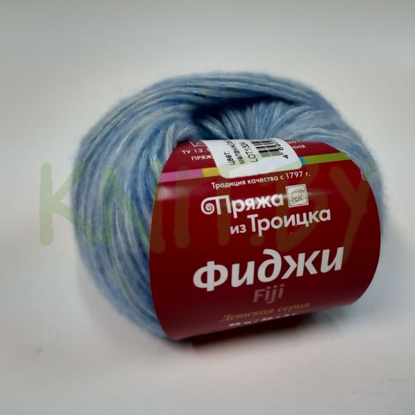 Пряжа Фиджи меланж св. голубой