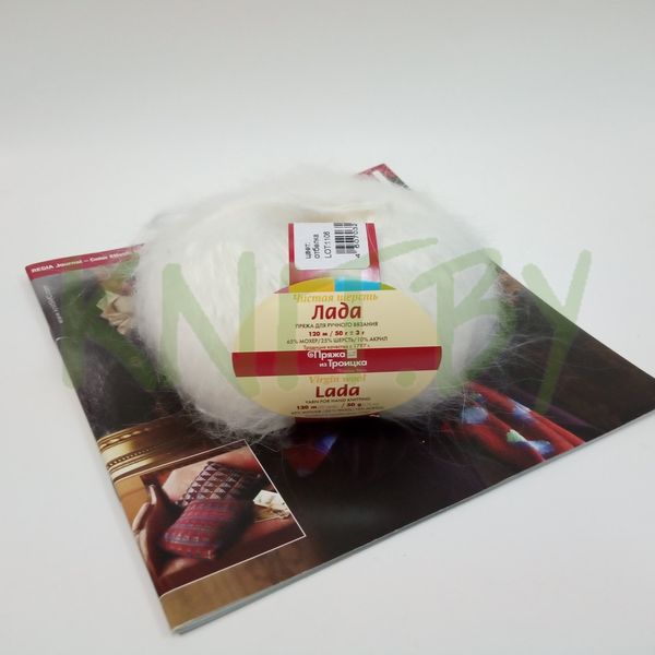 Пряжа Лада отбелка
