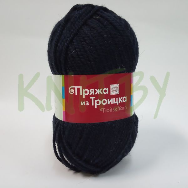 Пряжа Простая меланж (т.синий)