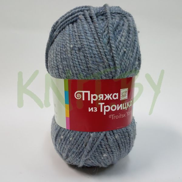 Пряжа Простая меланж (св.джинсовый)