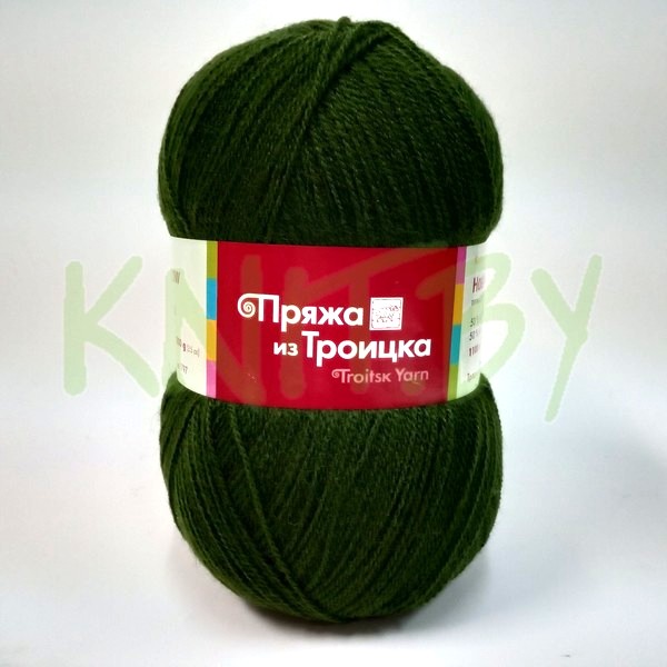 Пряжа Новая Москва  светло-зеленый
