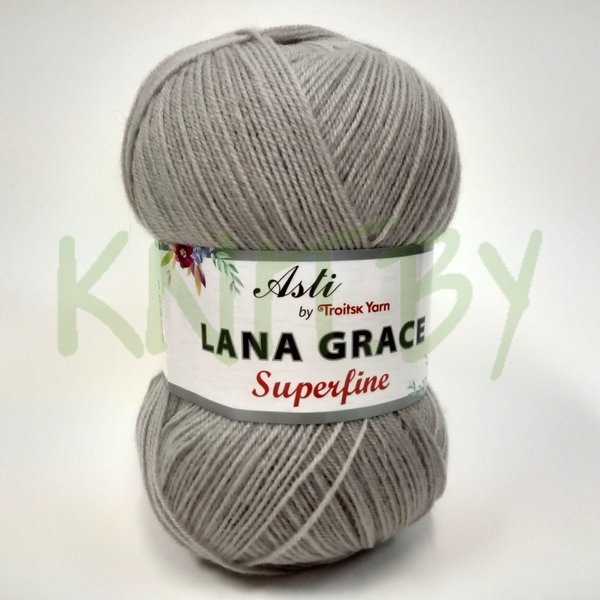 Пряжа Lana Grace Superfine перламутровый