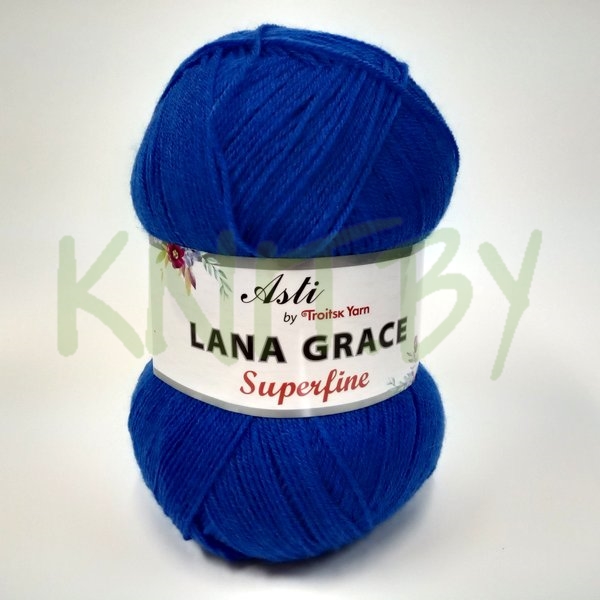 Пряжа Lana Grace Superfine аквамарин