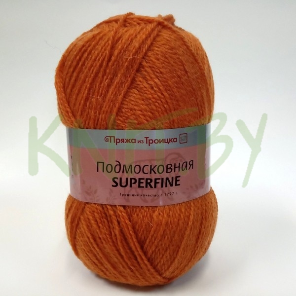 Пряжа Подмосковная SUPERFINE осень