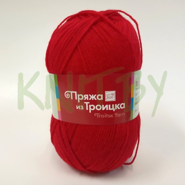 Пряжа Водопад красный