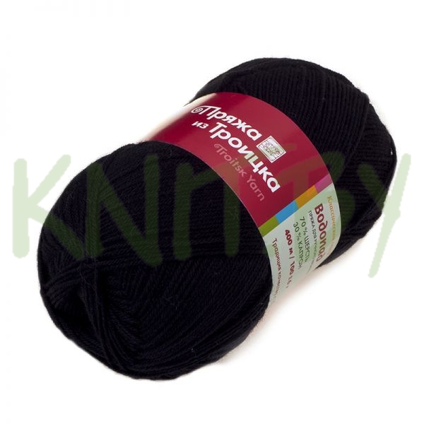 Пряжа Водопад черный