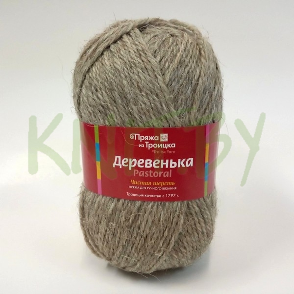 Пряжа Деревенька натуральный