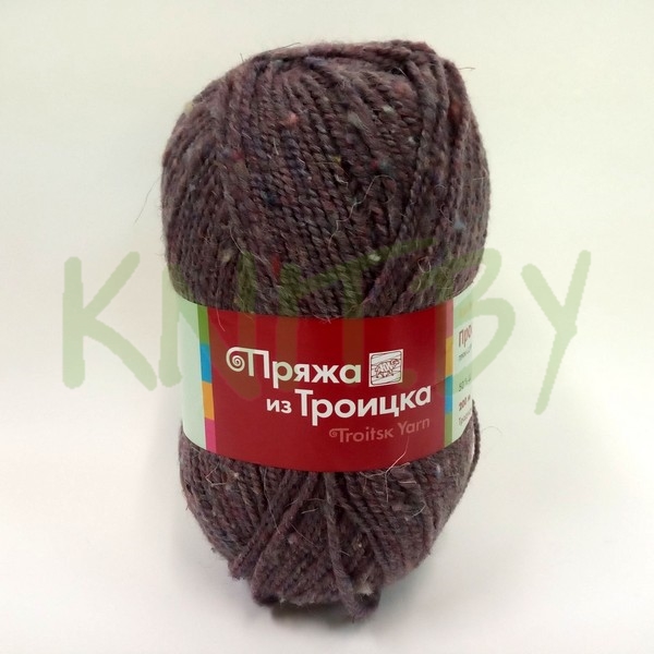 Пряжа Простая меланж (кофе)