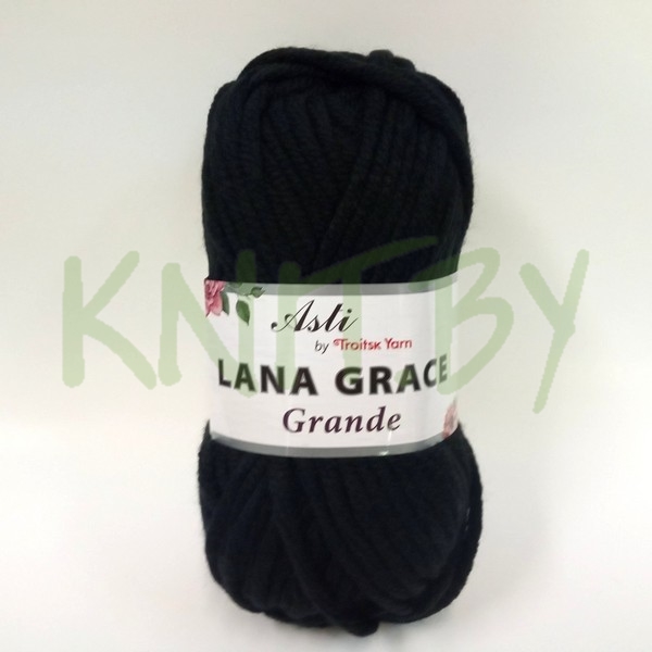 Пряжа Lana Grace Grand черный