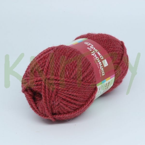 Пряжа Меланж из Троицка меланж (ягода)