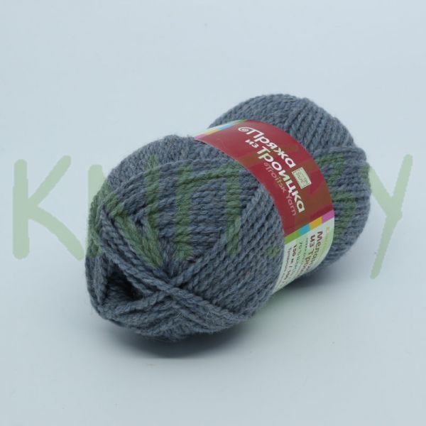 Пряжа Меланж из Троицка меланж (серо-голубой)