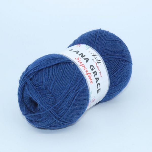 Пряжа Lana Grace Superfine синий