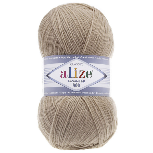 Пряжа Lanagold 800 камень