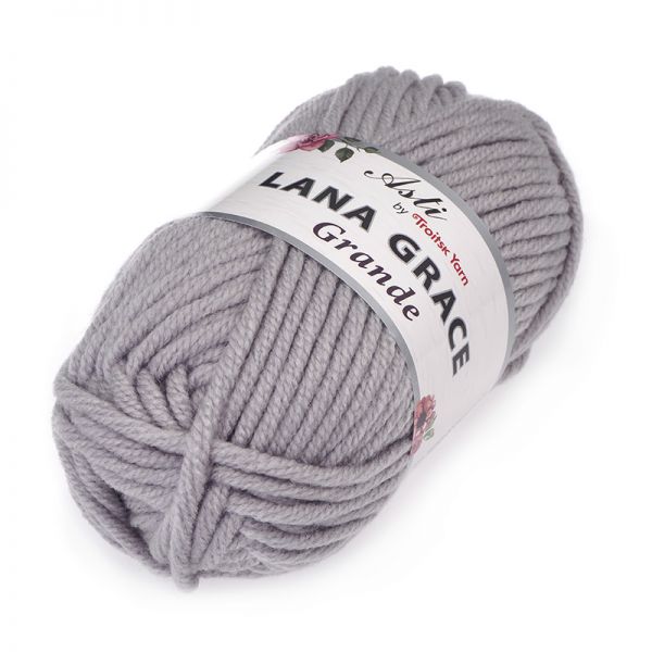 Пряжа Lana Grace Grand  светлые сумерки