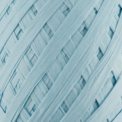 Рафия бумажная голубой
