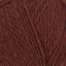 Пряжа Деревенская красное дерево