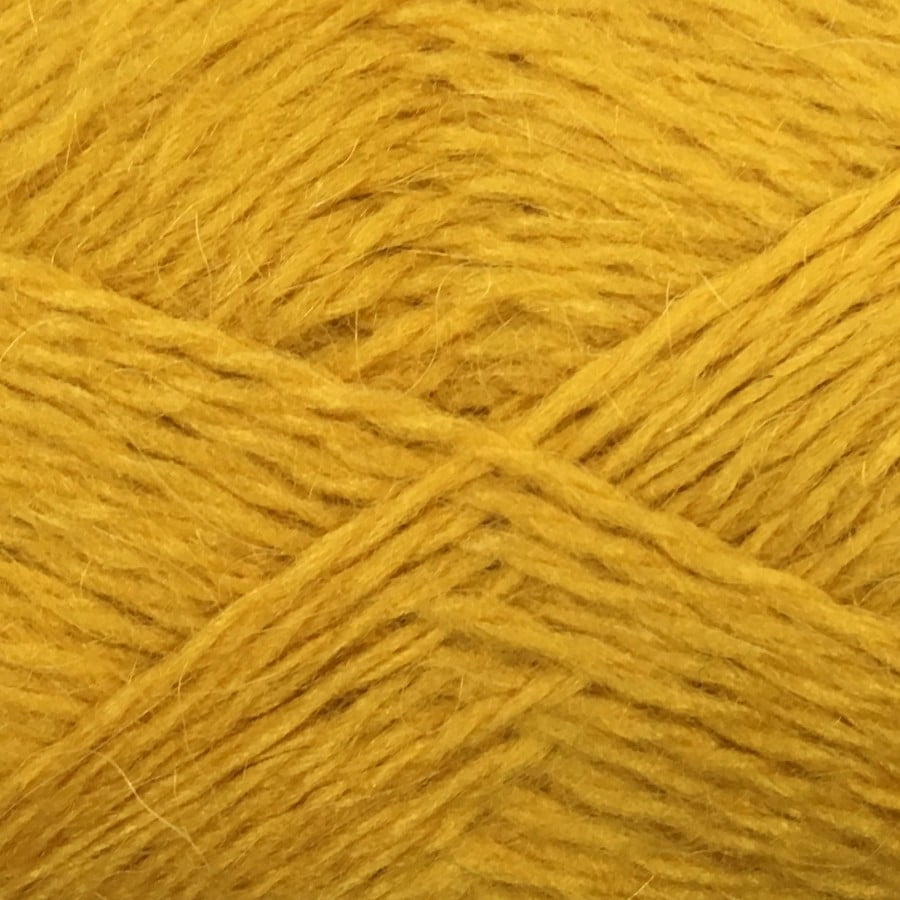 Пряжа Козий Пух горчичный