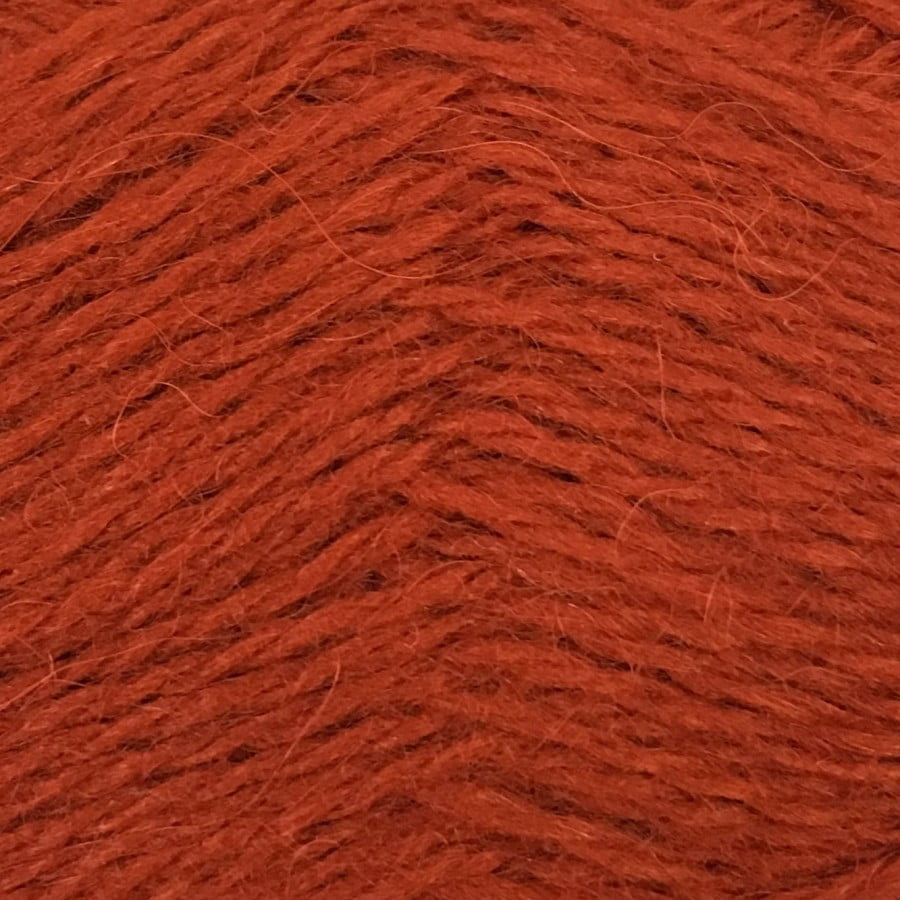 Пряжа Козий Пух терракотовый