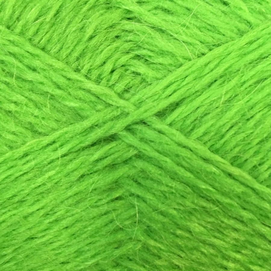 Пряжа Козий Пух яр.зелёный