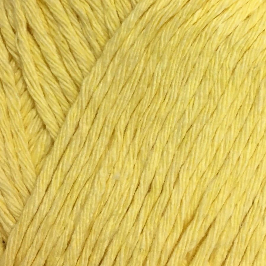 Пряжа Eco Cotton Эко хлопок жёлтый постэль