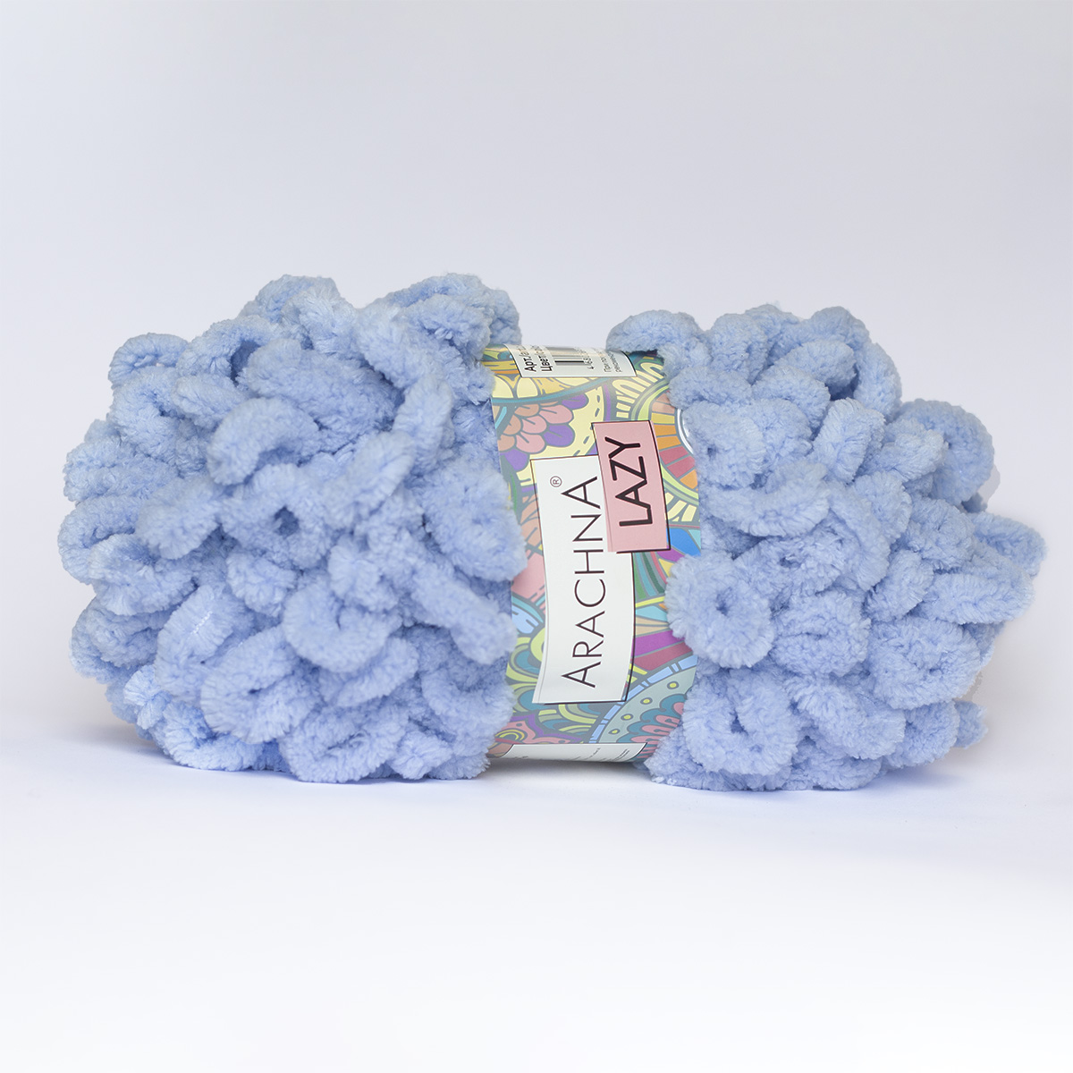 Пряжа LAZY ARACHNA голубой