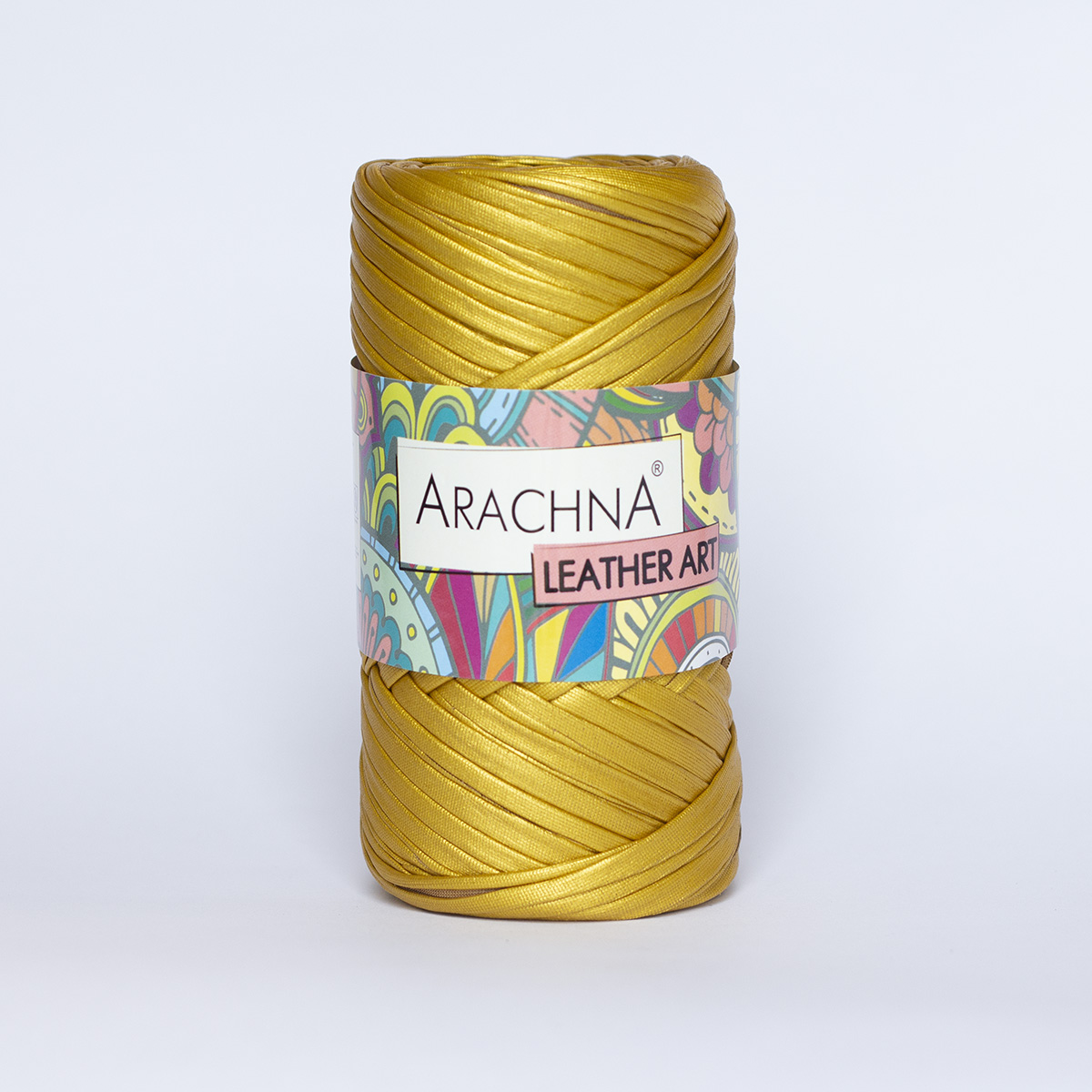 Пряжа LEATHER ART ARACHNA т. жёлтый