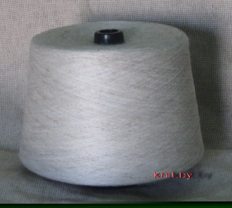 Пряжа Лён СКПФ в бобине суровый 31*2