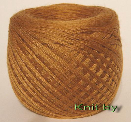 Пряжа Слонимская ПШ (в 4 нити) медовый