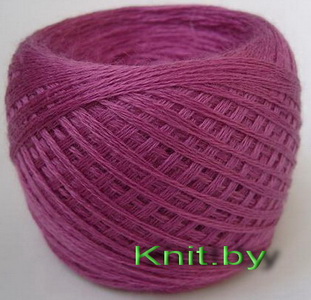 Пряжа Слонимская ПШ (в 4 нити) фуксия