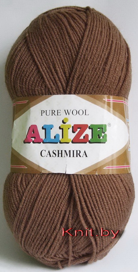 Пряжа Cashmira коричневый