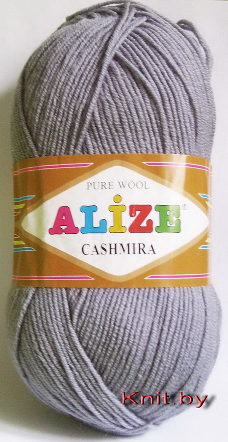 Пряжа Cashmira серая