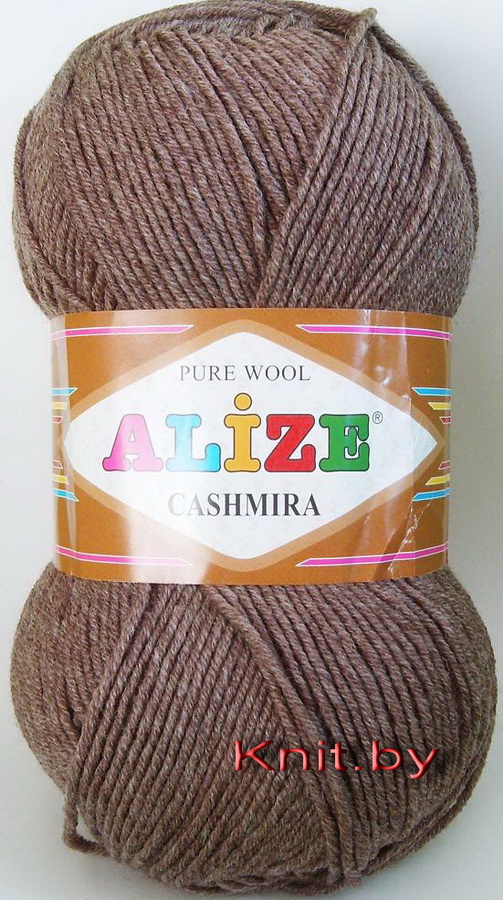 Пряжа Cashmira розово-бежевая