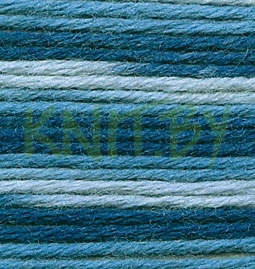 Пряжа Cashmira меланж синий